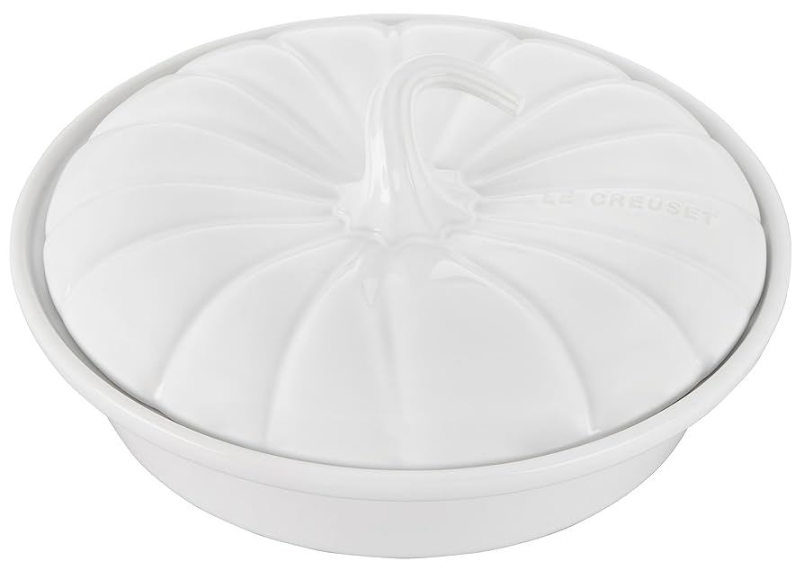 Amazon.com: Le Creuset Stoneware Figural Pumpkin Baker with